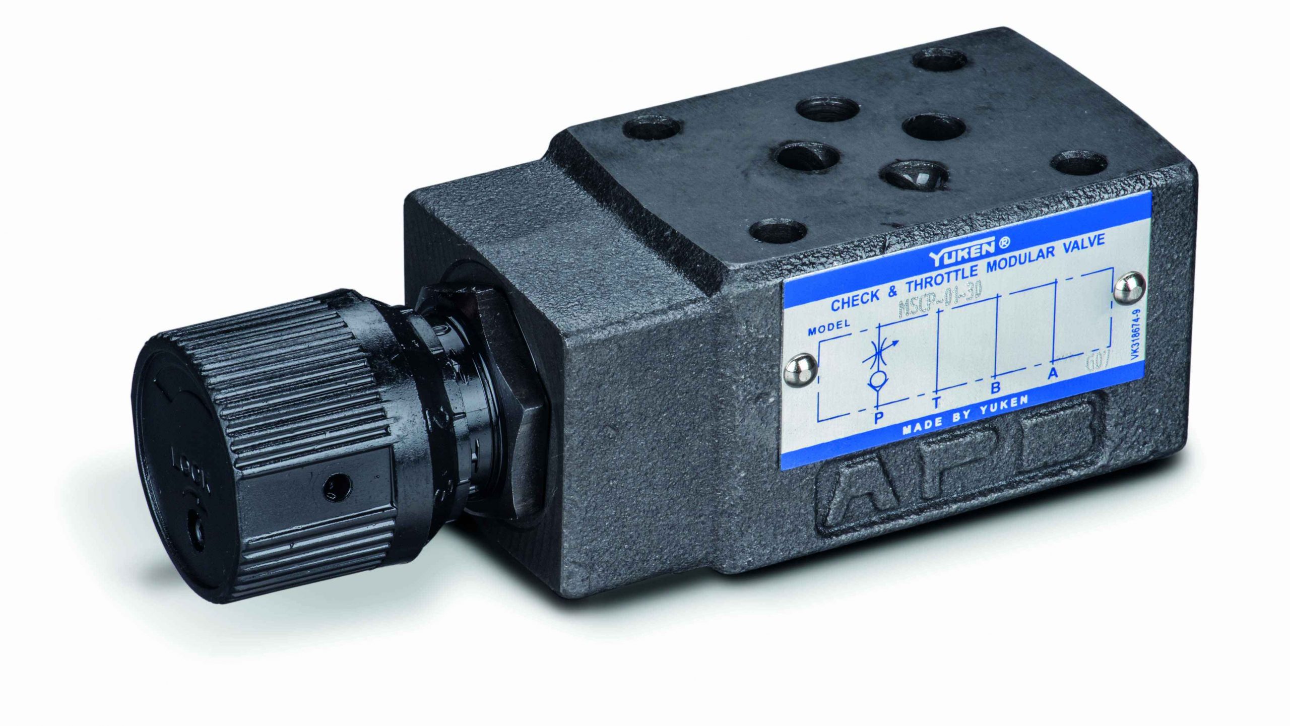 Cetop 3 (NG6) Flow Control Valve on P (With Check) | Hydraulic specialists