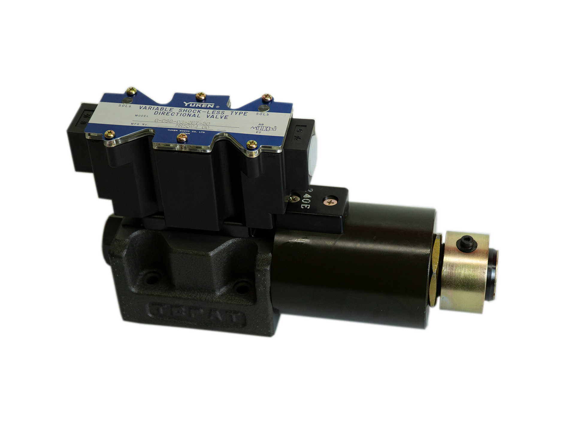 Hydraulic Cetop 3 NG6 Manual Operated Directional Control Valve 