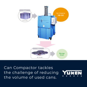 Yuken Europe's 18L Can Compactor 
